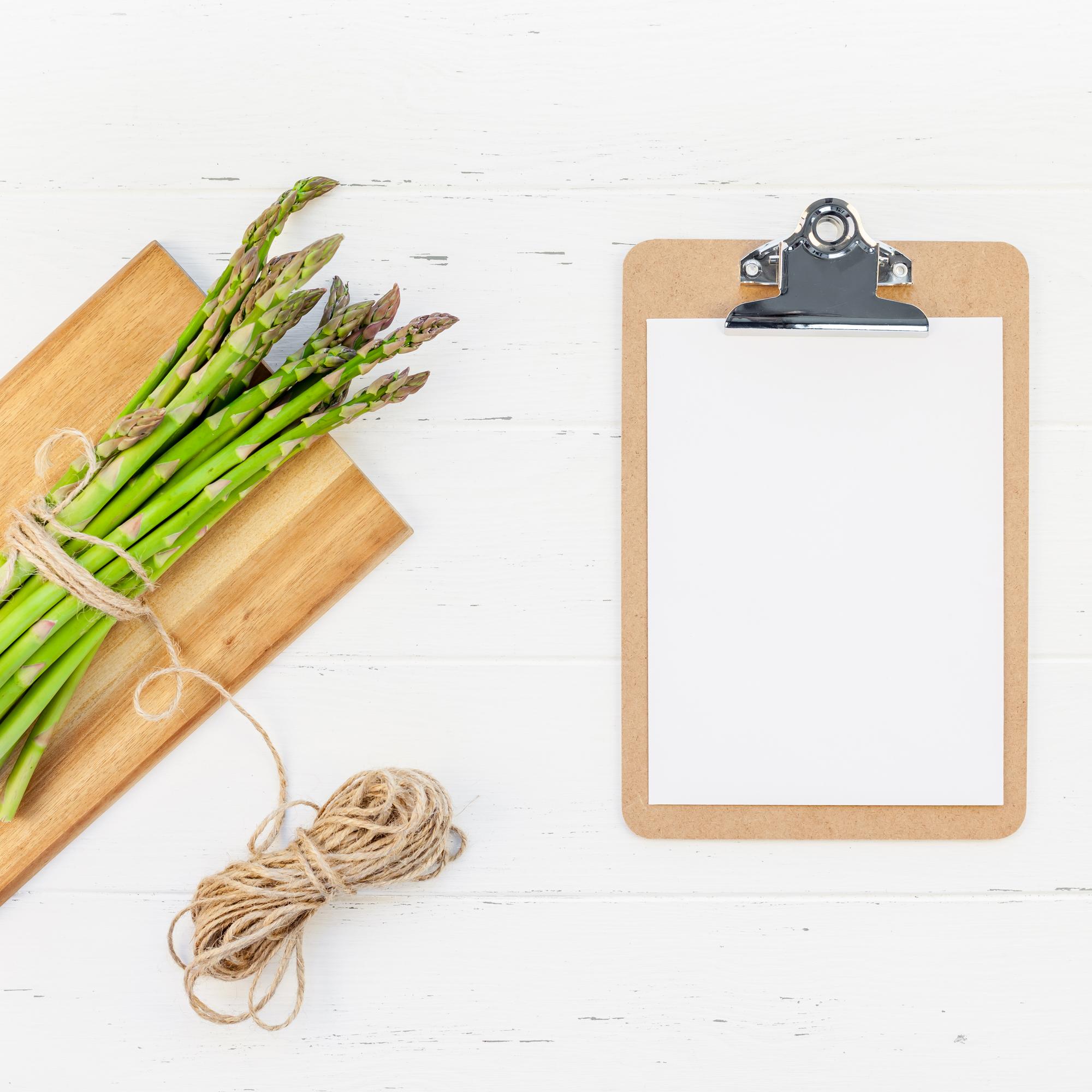 Stack of recipe cards and spices
